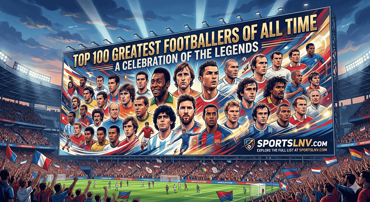 Top 100 greatest footballer of all time