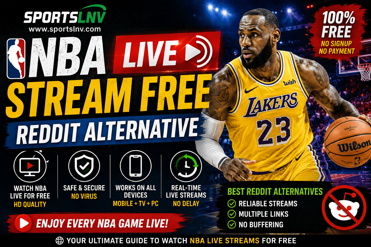 NBA Live Stream Free Reddit Alternatives: Best Legal Options