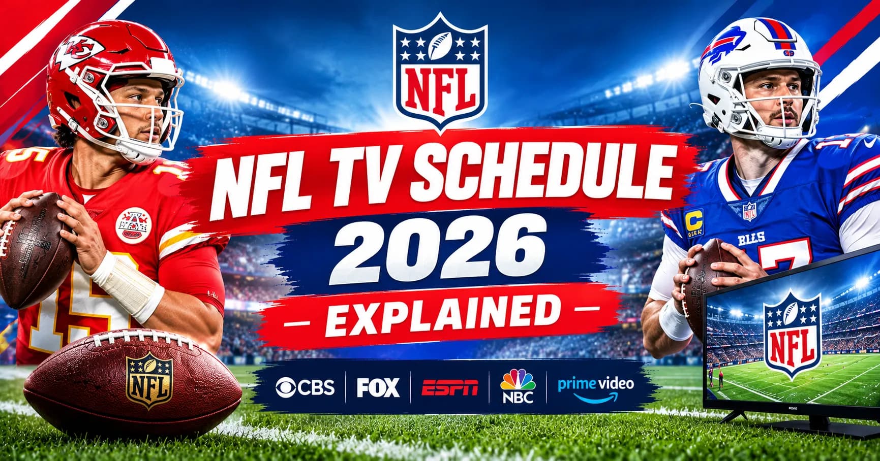 NFL TV Schedule 2026 Explained