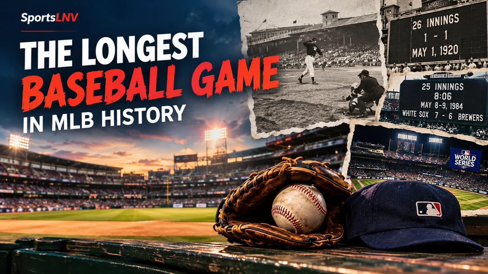 The Longest Baseball Game in MLB History