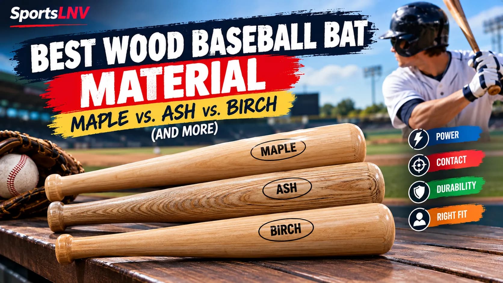 Best Wood Baseball Bat Material